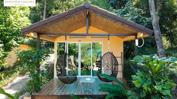 Pemandangan balkon