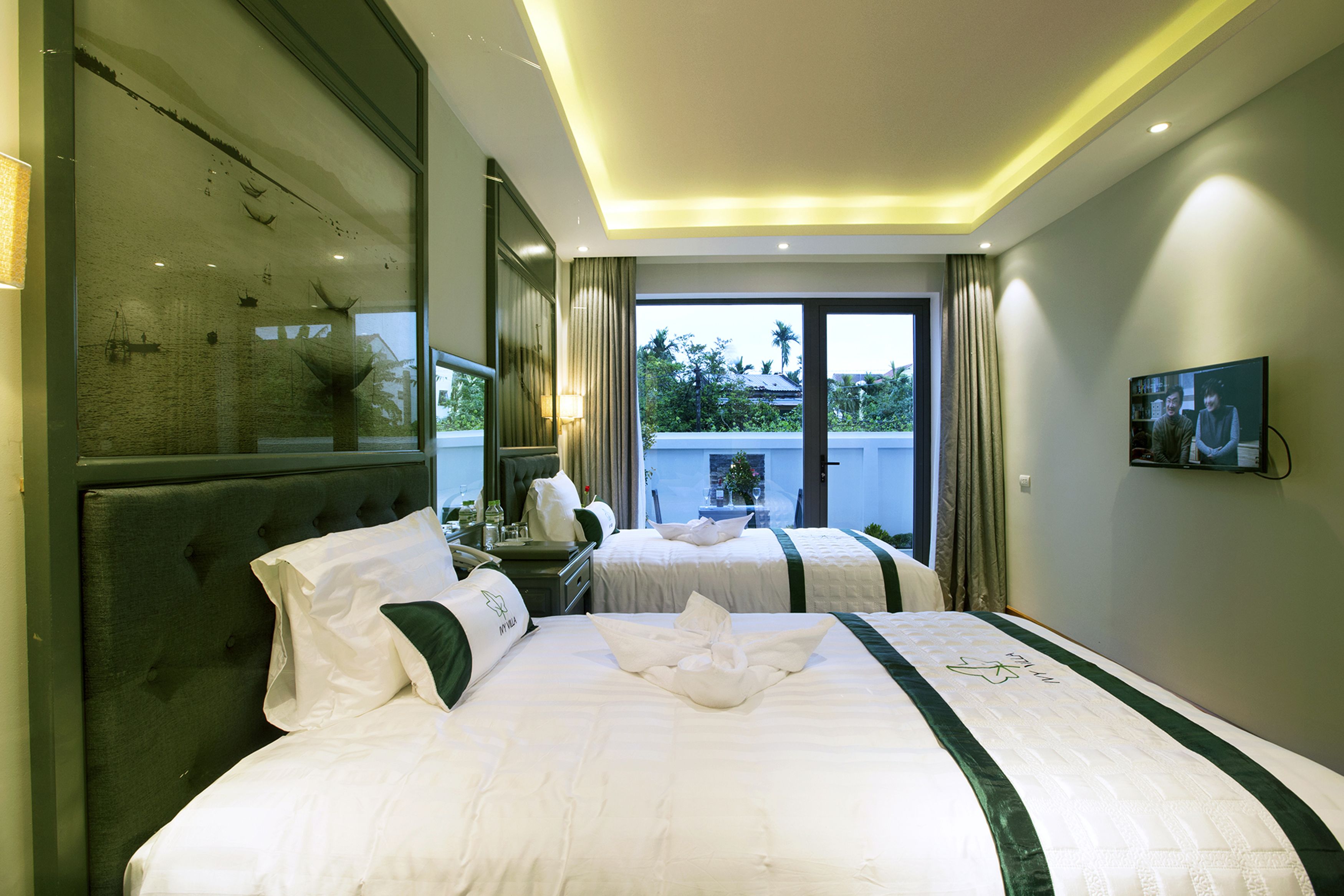 superior room, 2 single beds | view from room