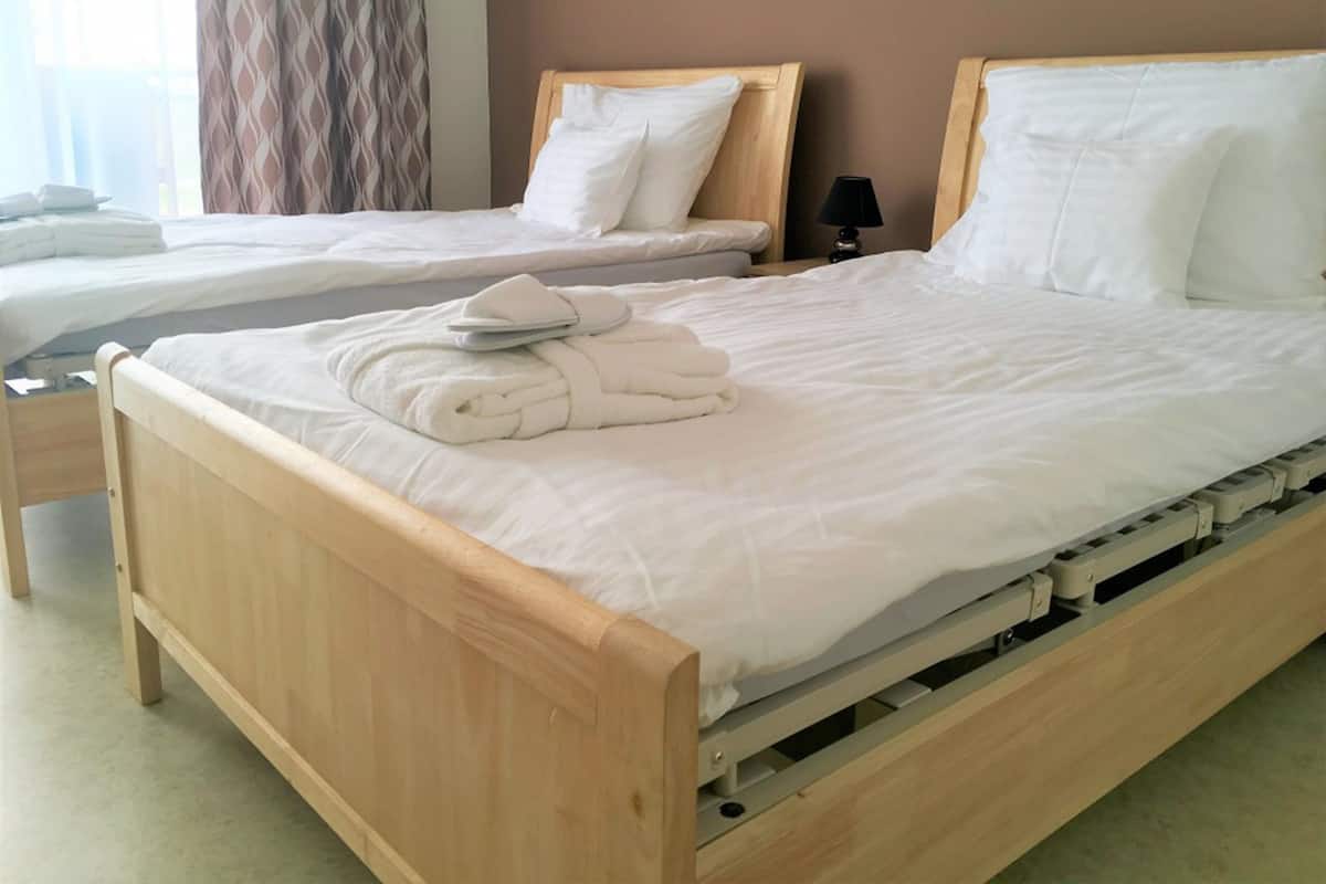 In-room safe, desk, blackout drapes, iron/ironing board (on request)