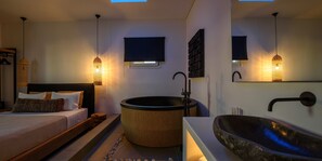 Honeymoon suite | Een kluis op de kamer, individueel gedecoreerd, individueel gemeubileerd