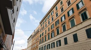 Blick von der Unterkunft