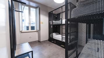 Quadruple Room, Private Bathroom | In-room safe, desk, laptop workspace, iron/ironing board