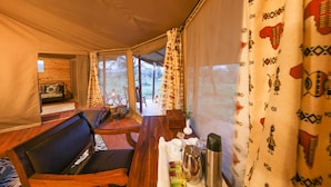 Tenda Luxury | Area soggiorno