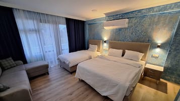 Comfort Studio Suite | Premium bedding, soundproofing, free WiFi, bed sheets