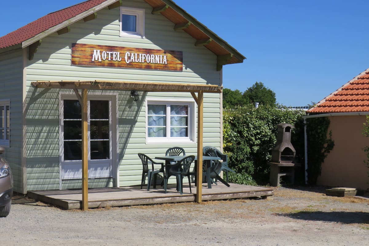 Alpehytte (California) | Terrasse/patio