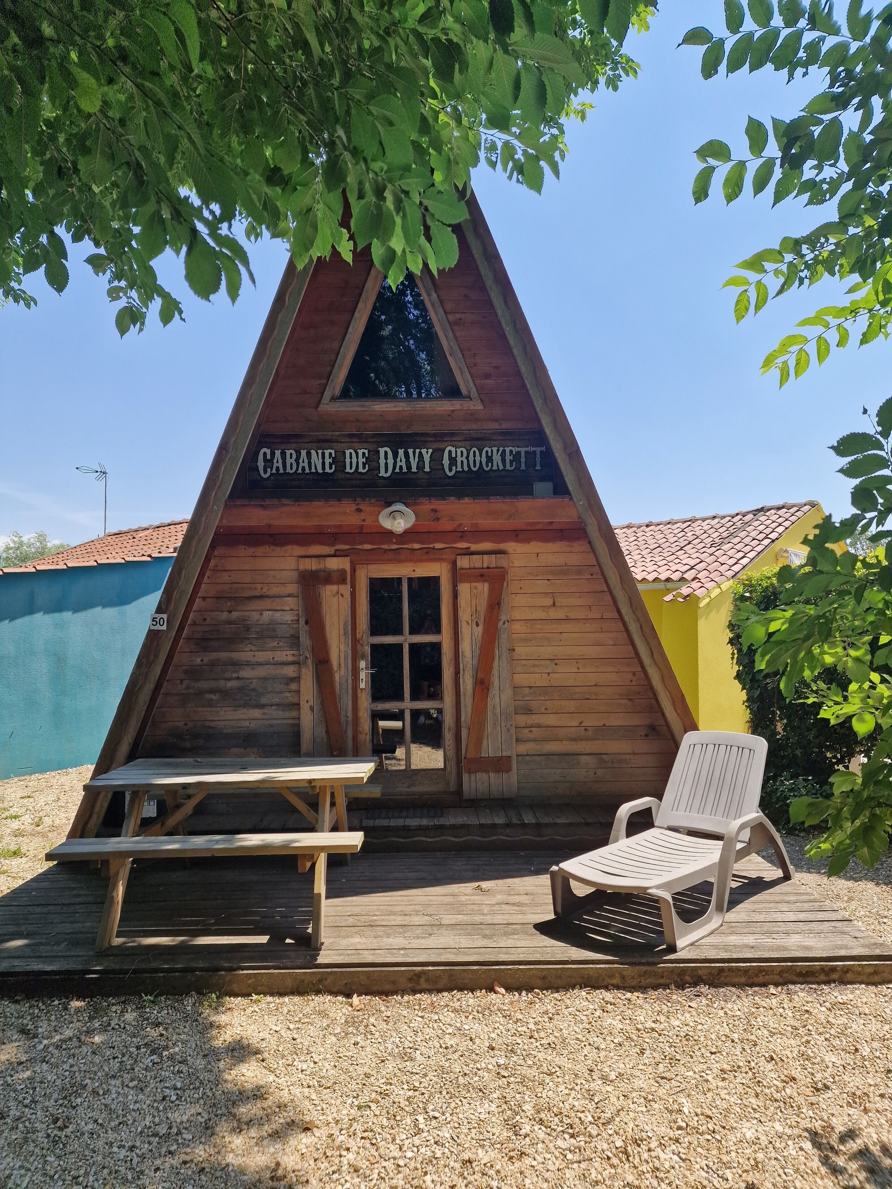 Voorkant van accommodatie