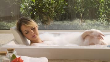 Tratamentos corporais, massagens com pedras quentes