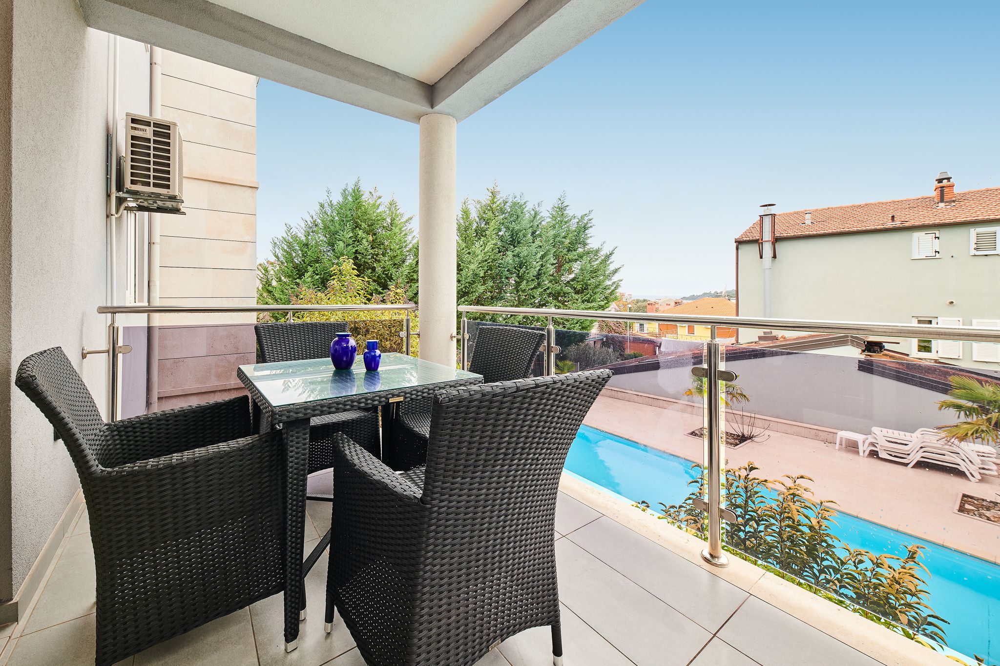 Apartment, 3 Bedrooms, Pool Access | Balcony