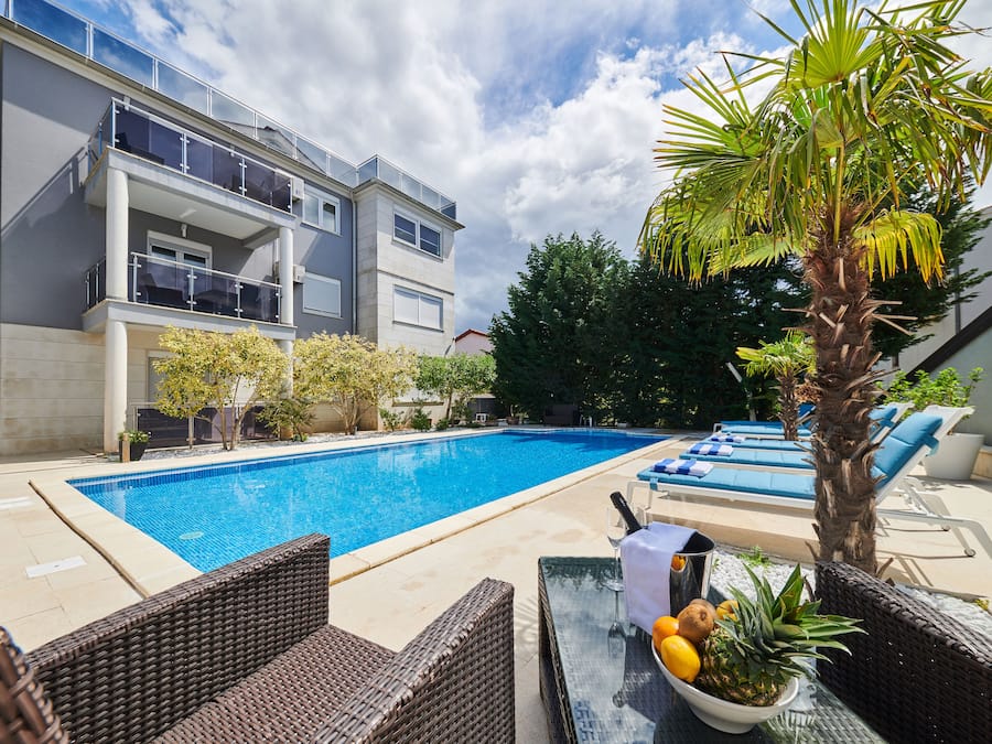 Seasonal outdoor pool