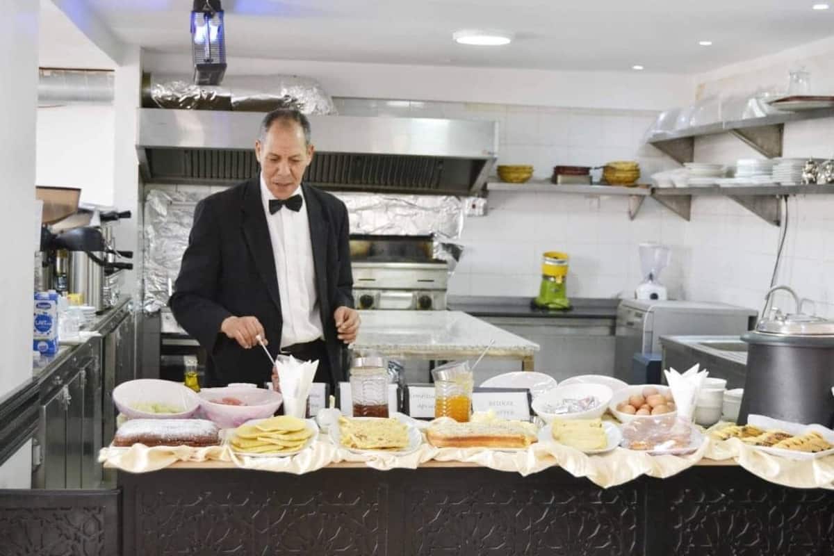 breakfast, lunch, dinner served; moroccan cuisine