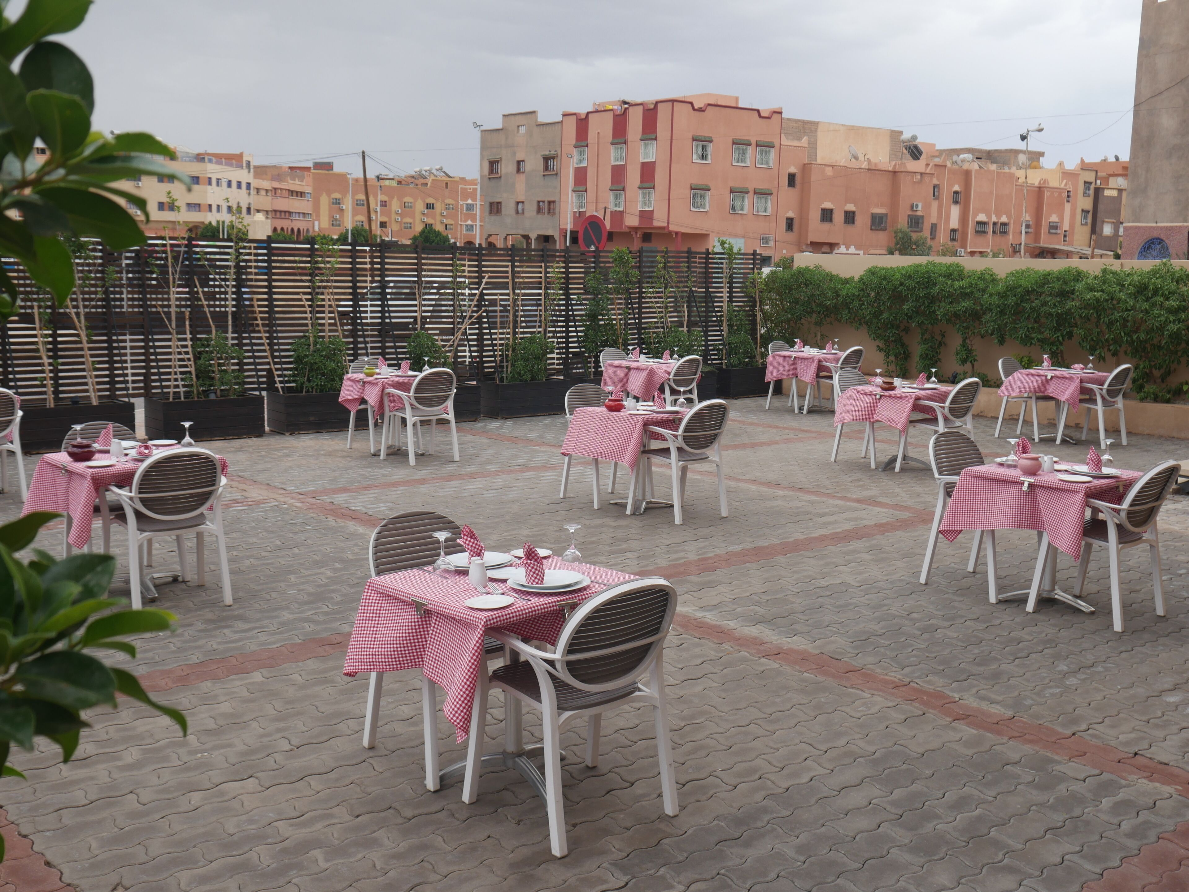 breakfast, lunch, dinner served; moroccan cuisine