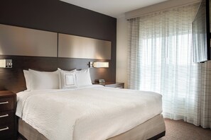 Suite, 2 Bedrooms | Desk, blackout drapes, iron/ironing board, free cribs/infant beds - Residence Inn by Marriott Dallas Plano/Richardson at Coit Rd (Plano)