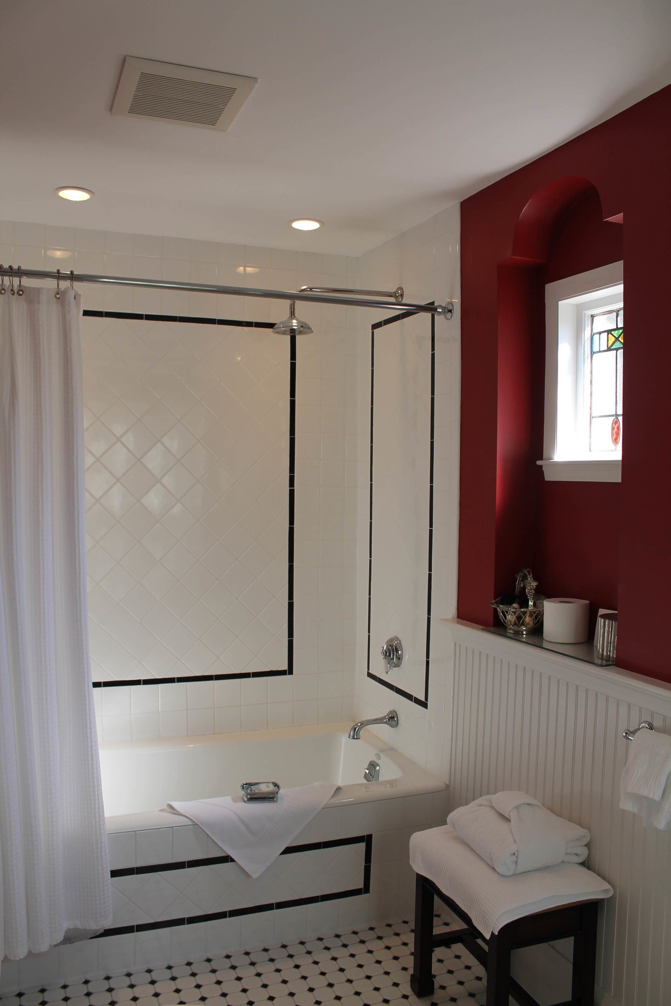 Bathroom | Designer toiletries, hair dryer, bathrobes, towels