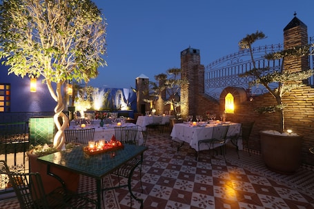Breakfast and dinner served, Moroccan cuisine