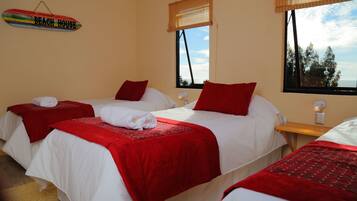 Standard Cabin, 2 Bedrooms, Private Bathroom | Free WiFi, bed sheets