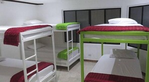 One bed in shared dormitory with shared bathroom | Free WiFi