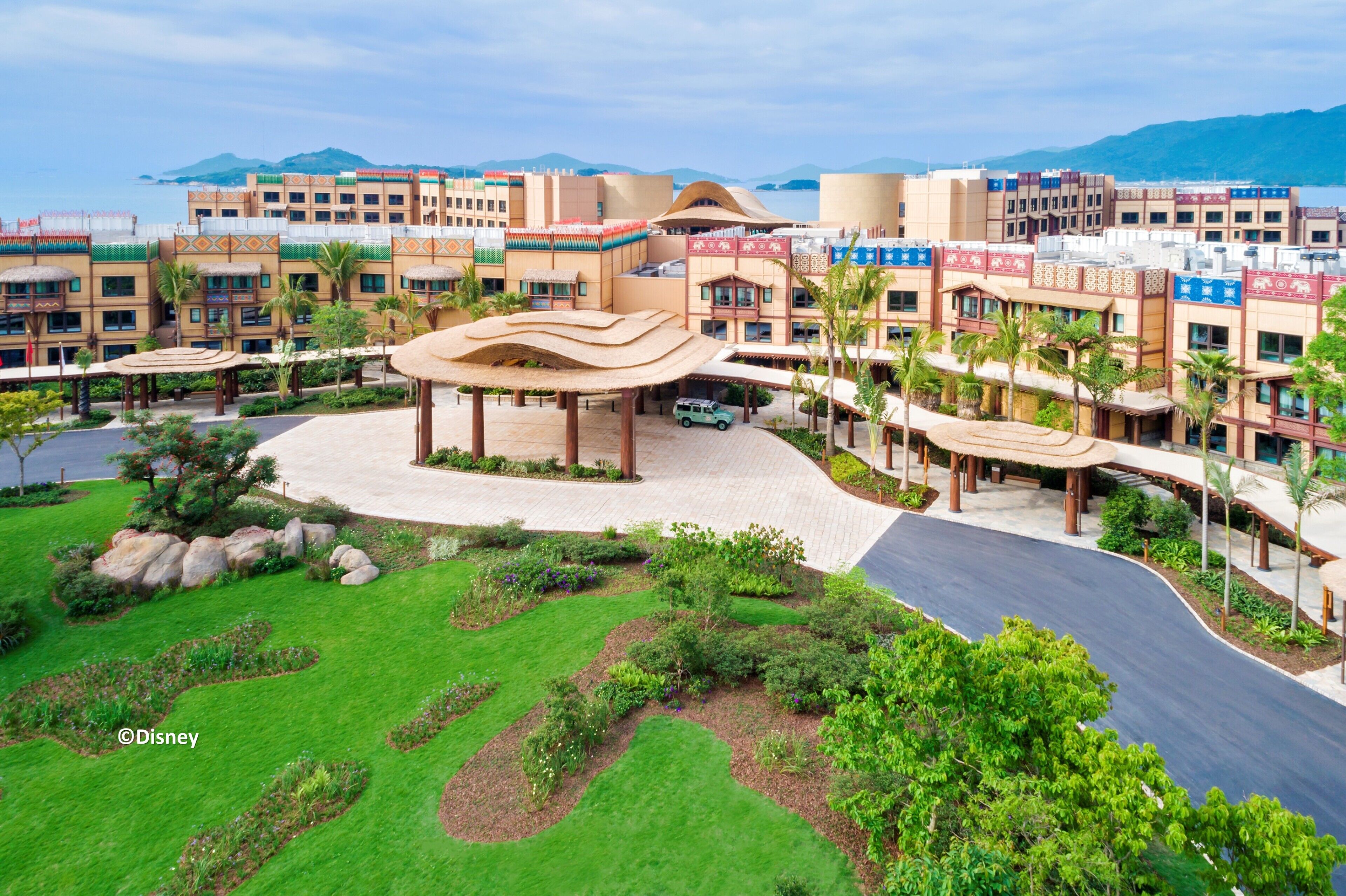 Fachada de la propiedad