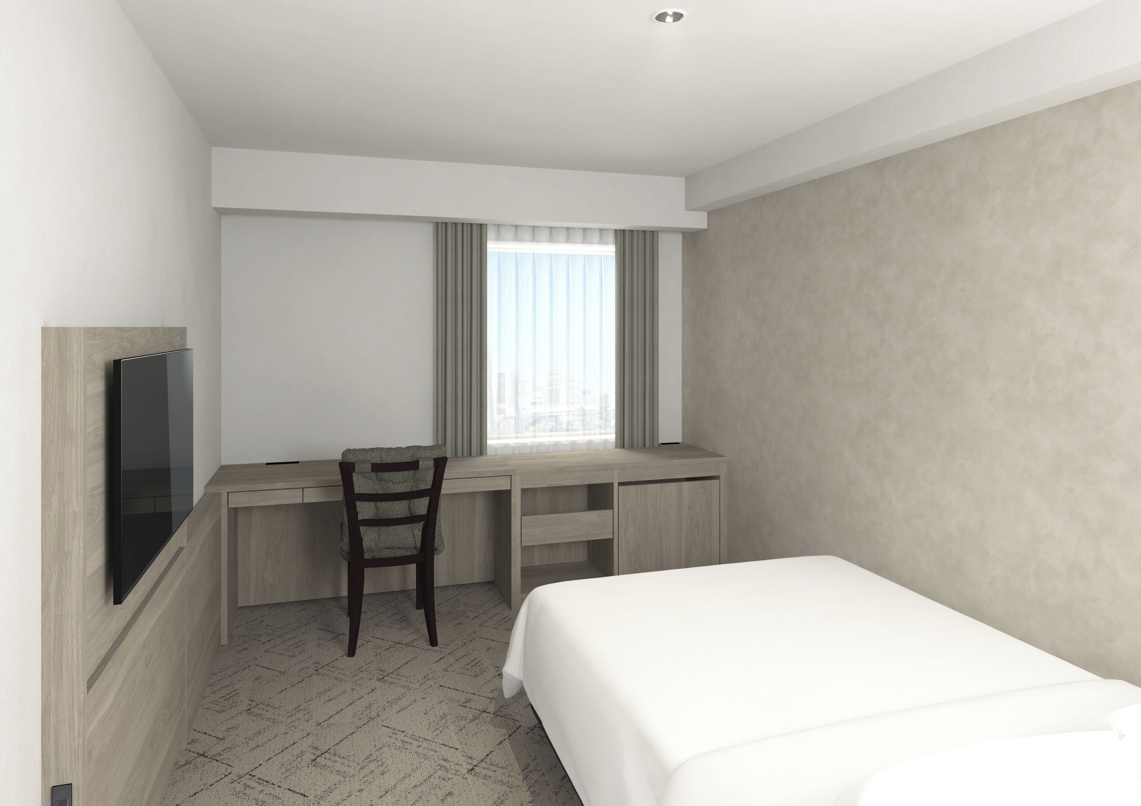 Single Room, Non Smoking | Down comforters, desk, soundproofing, WiFi (free)