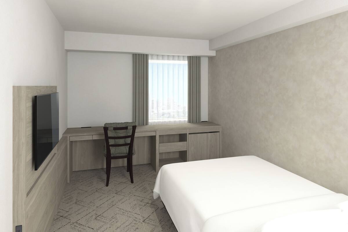 Single Room, Non Smoking | Down comforters, desk, soundproofing, WiFi (free)