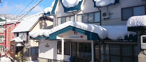 Fassade der Unterkunft