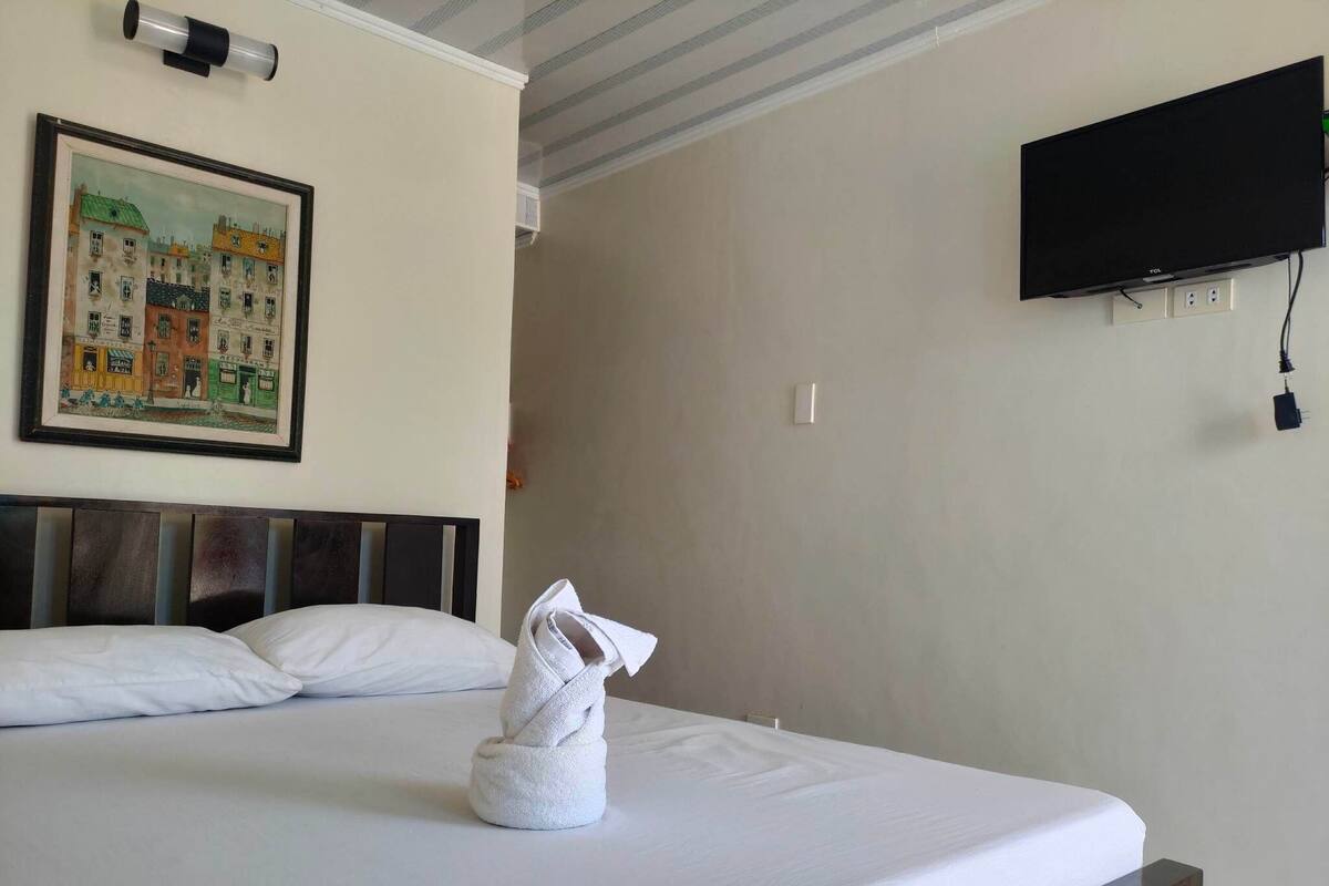 Double Room | Blackout curtains, free WiFi, bed sheets