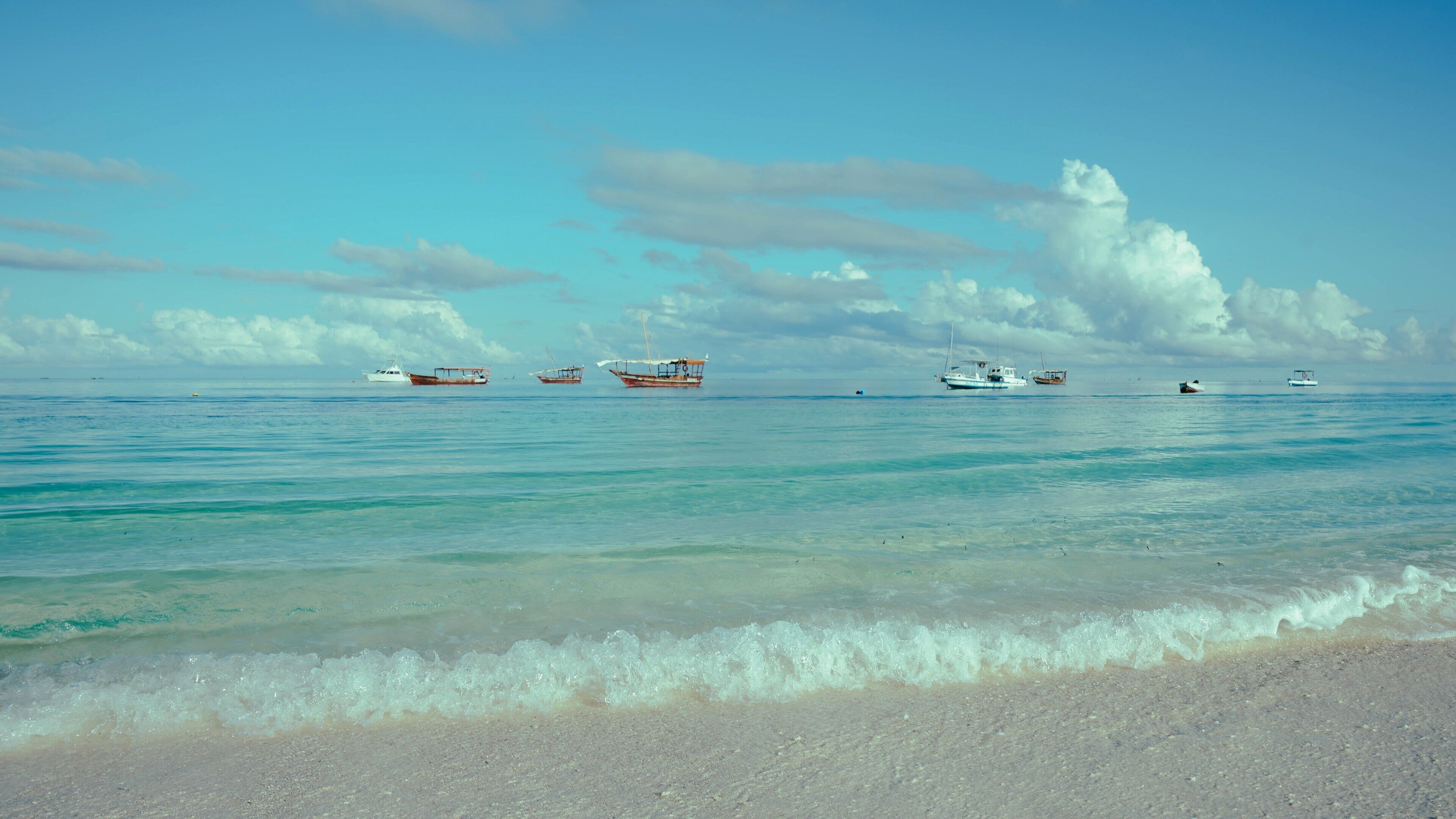 Am Strand, Sporttauchen