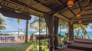 Body treatments, aromatherapy, body wraps, body scrubs, facials