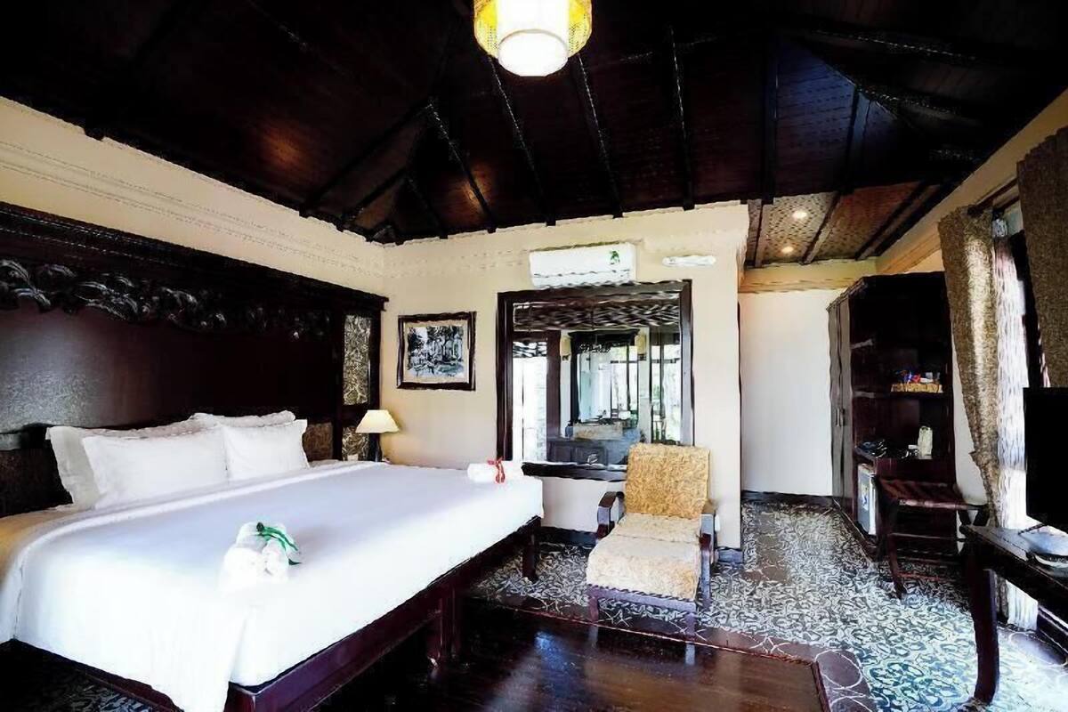 Ropa de cama de alta calidad, camas con efecto memoria y minibar