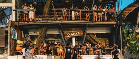 Majoituspaikan julkisivu