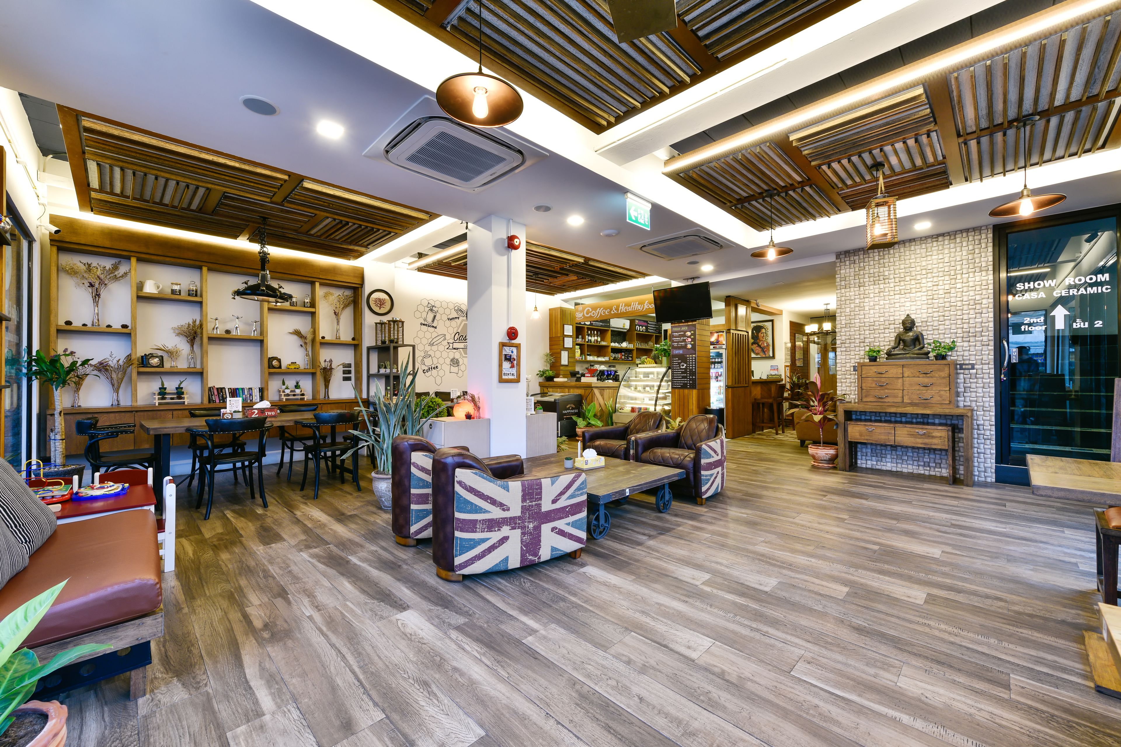 Sala de estar en el lobby