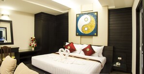 Superior Double Room | In-room safe, soundproofing, free WiFi - Lulu Hotel (Ratsada)