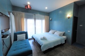 Standard  | Desk, blackout curtains, rollaway beds, free WiFi