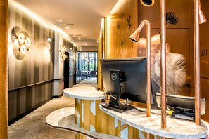 Reception - Hôtel Restaurant Au Bœuf Couronné (Paris)