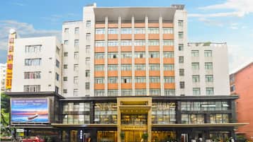 Façana frontal de l'allotjament