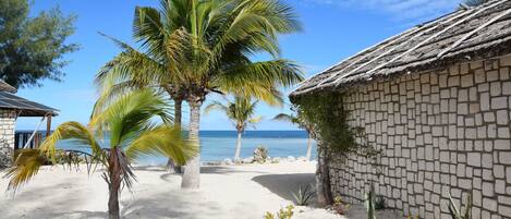 Utsikt mot havet/stranden