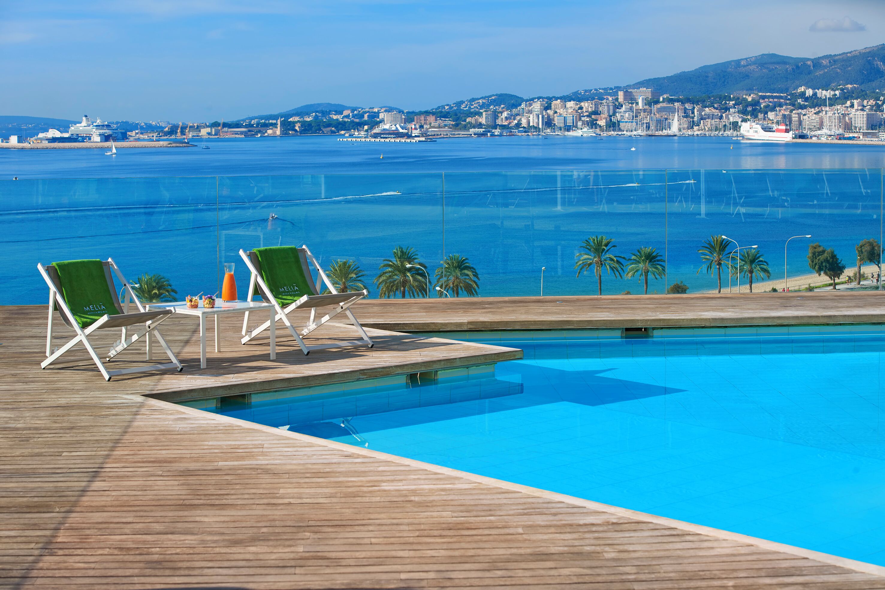 Outdoor pool, open 10:30 AM to 6:30 PM, pool umbrellas, pool loungers