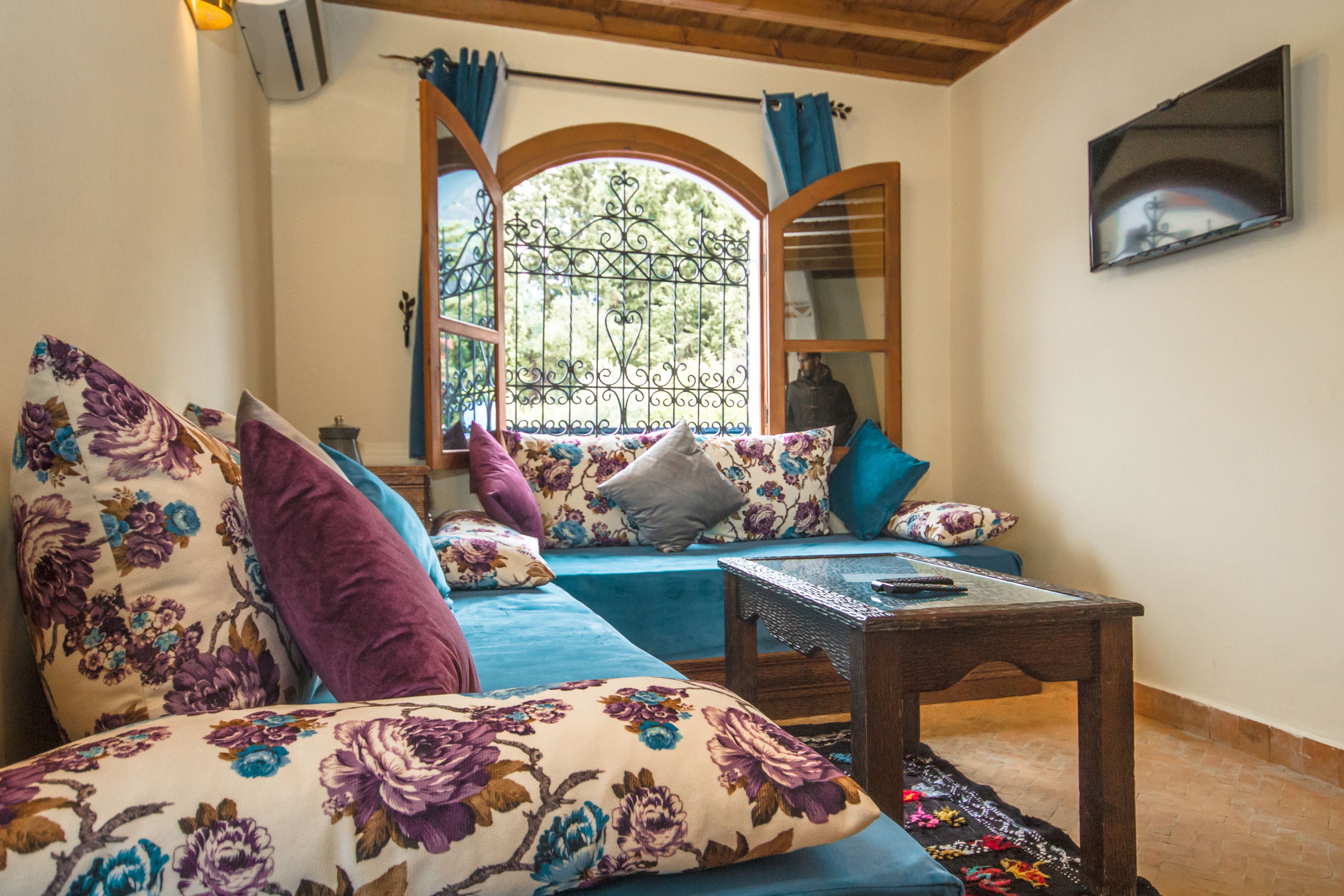 豪華開放式客房 | 客廳 | 平面電視