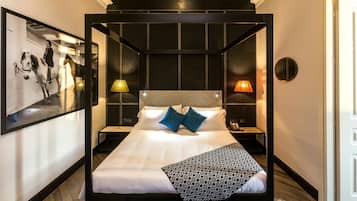 1 dormitorio, ropa de cama de alta calidad, minibar y caja fuerte