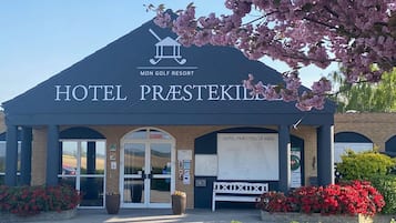 Overnatningsstedets facade