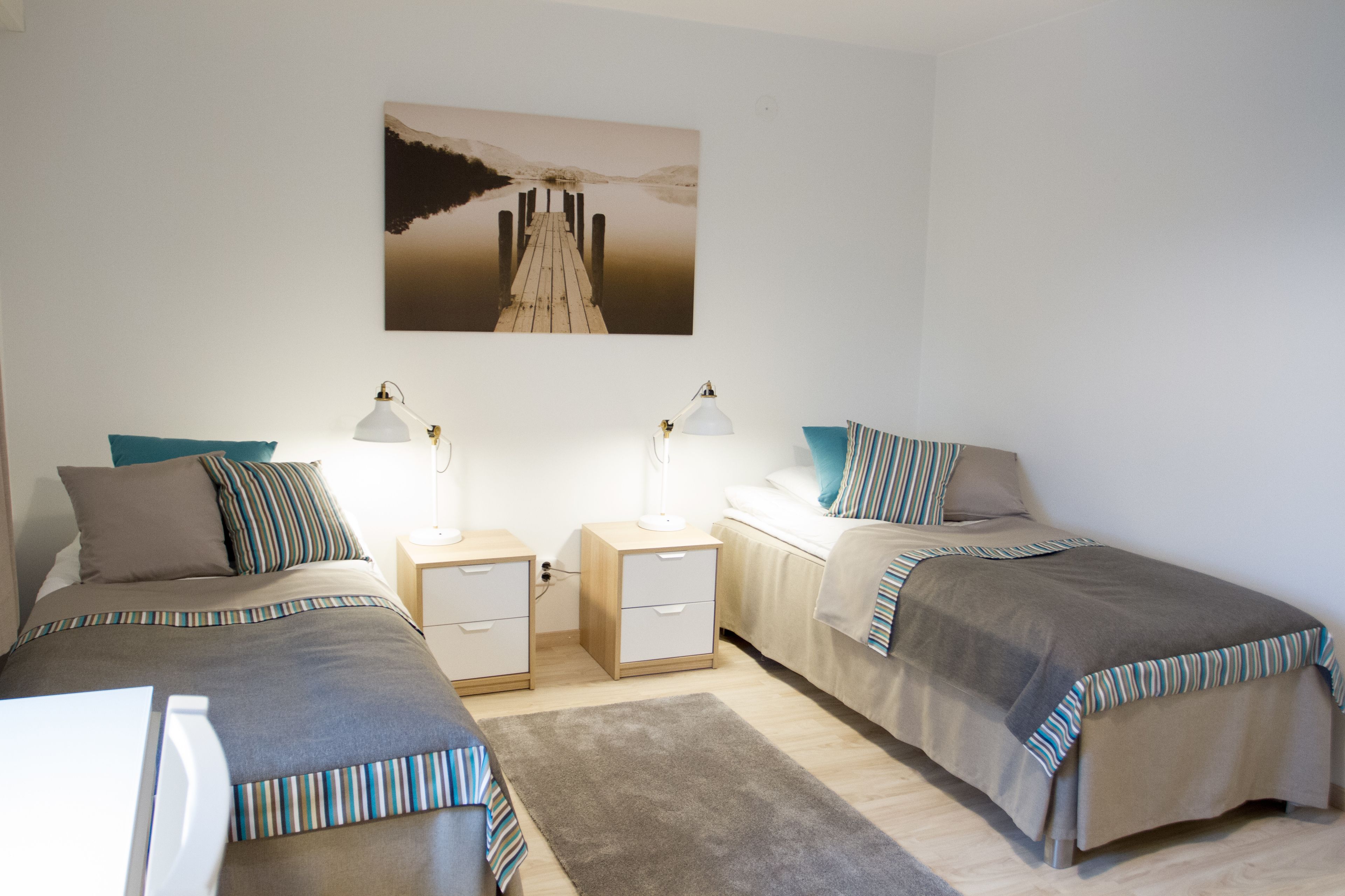 standard double or twin room | desk, free wifi, bed sheets