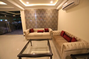 Sitzecke in der Lobby