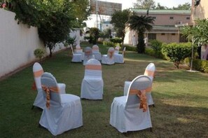 Espace mariage en plein air