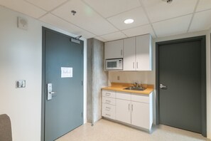LeMarchant Place - 2 Bedroom Suite | Private kitchenette | Full-sized fridge, microwave - Dalhousie University Accommodations (Halifax)