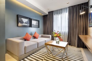 Mango Suite | Living area - Summit Galleria Cebu (Cebu City)