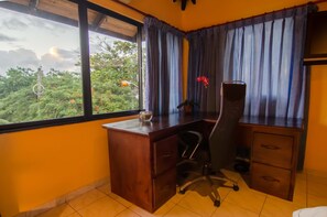2 bedroom city penthouse, no kitchen, fridge and water gallon only | View from room