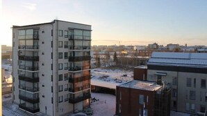 Appartement Deluxe, 1 chambre, cuisine, vue sur la ville | Vue de la chambre