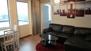 Appartement Deluxe, 1 chambre, cuisine, vue sur la ville
