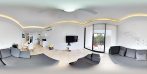 Apartment, Multiple Beds (Menesse-2bedrooms-PerfectSpot steps t) | Living area