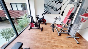 Apartment, 1 King-Bett, Gartenblick (Palmares A04- 1Bedroom exquisite) | Fitnessbereich