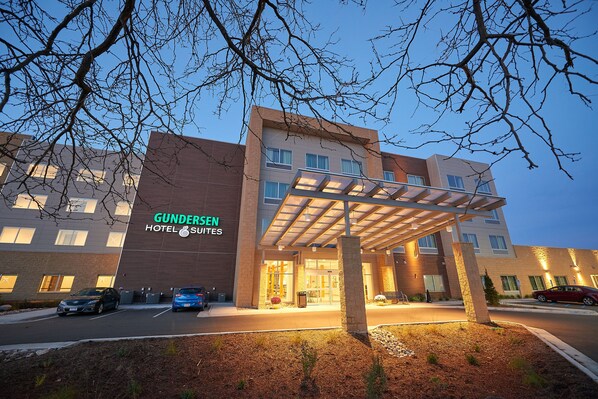 Majoituspaikan julkisivu